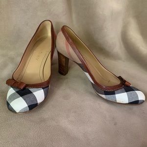 Burberry Nova Check Pumps
